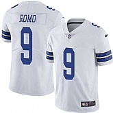 Nike Dallas Cowboys #9 Tony Romo White NFL Vapor Untouchable Limited Jersey,baseball caps,new era cap wholesale,wholesale hats